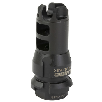 LanTac USA LLC Dragon Muzzle Brake, 9MM, 2.3" Length, Black, 1/2x28 TPI, Fits Dead Air KEYMO Wolfman DGN9MMD-WM