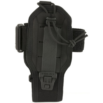 Maxpedition RDP Radio Pouch, Adjustable Side and Bottom Hook & Loop Straps, Adjustable Top Bungee, Black RDPBLK