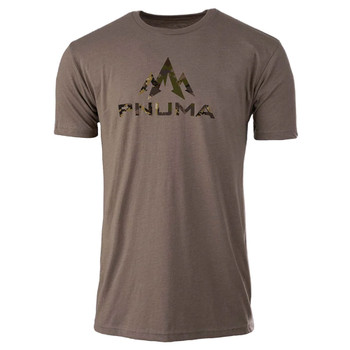 PNUMA Caza Logo Stone Gray T-Shirt (LS-TS-CL)