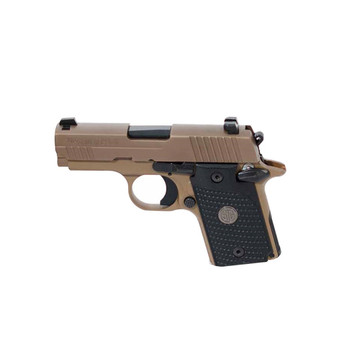 SIG SAUER P938 Emperor Scorpion 9mm 3in 1x6rd 1x7rd Flat Dark Earth Semi-Automatic Pistol (938-9-ESCPN-AMBI)