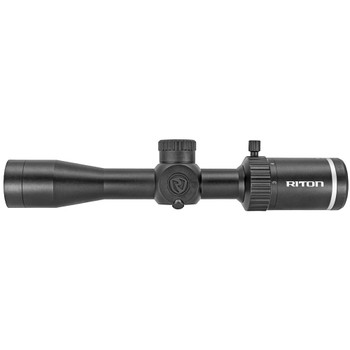 Riton Optics 1 Series PRIMAL, Rifle Scope, 4-16X44mm, 1" Tube, RUT Reticle, Second Focal Plane, Black Color 1P416AS