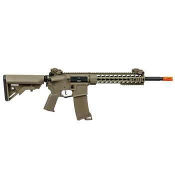 LANCER TACTICAL Gen3 10in Keymod Airsoft M4 Carbine Tan AEG Rifle (LT-19T-G3)