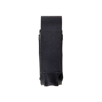 BLUE FORCE Single Pistol Black Mag Pouch With Flap (HW-M-PISTOL-1-BK)