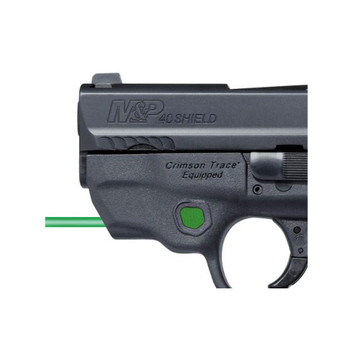 SMITH & WESSON M&P40 Shield M2.0 .40 S&W 3.1in 1x6rd 1x7rd Pistol with Crimson Trace Green Laser (11902)