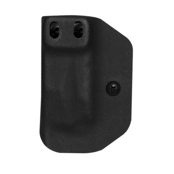 Century Arms Single Magazine Pouch, Matte Finish, Black, Kydex Construction, Fits Double Stack 9mm/40 Caliber Magazines PACN0362