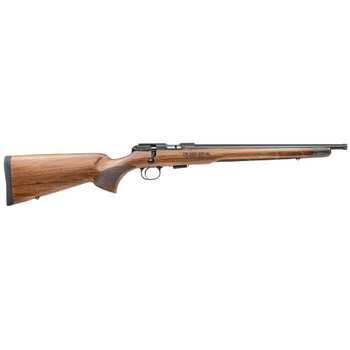 CZ 457 Royal, Bolt Action, 22 LR, 16" Threaded 1/2x20Barrel, Blued Finish, Walnut Stock, 5 Round 02370