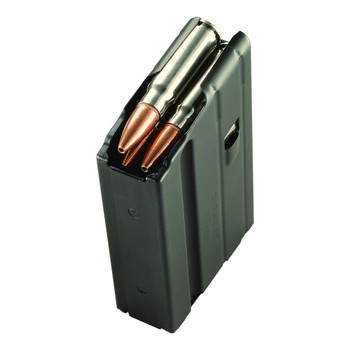 DURAMAG Magazine, 7.62X39, 10 Rounds, Fits AR Rifles, Stainless Steel, Black Anti-Tilt AGF Follower, Black 1062041175CPD