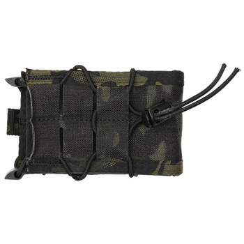 High Speed Gear Rifle TACO, Single Magazine Pouch, MOLLE, Fits Most Rifle Magazines, Hybrid Kydex and Nylon, Multicam Black 11TA00MB