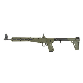 Kel-Tec Sub 2K 40 Gen 2, Semi-automatic, 40 S&W, 16.1", Green Grip, For Glk 22 Mag SUB2K40GLK22BGRNHC