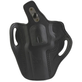 Tagua Standoff Thumb Break, OWB Belt Holster,Fits Most Large Frame Revolvers 4", Right Hand, Leather, Black TX-BH1-940