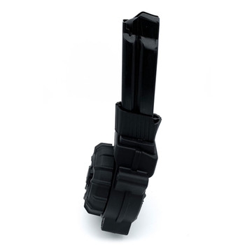 PROMAG 50rd Black Polymer Drum Magazine for Smith and Wesson CSX 9mm (DRM-A83)