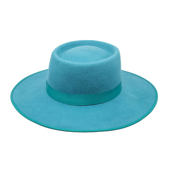 OUTBACK TRADING Salem Teal Wool Hat (13217-TEL)