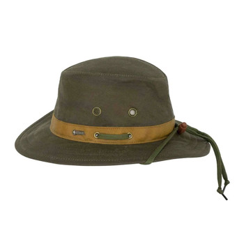 OUTBACK TRADING Willis Oilskin Sage Hat (1477-SAG)