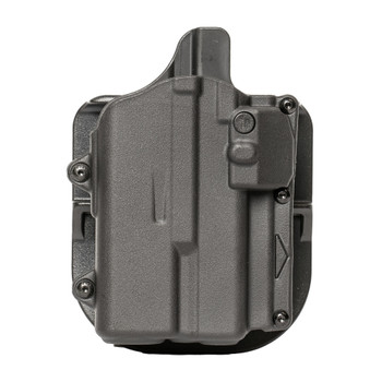 Alien Gear Holsters Rapid Force Level II Slim, Outside the Waistband Holster, Fits Sig P365/P365 SAS with Light, Polymer, Paddle Attachment, Black R2-PA-0900-R-B-L1-D