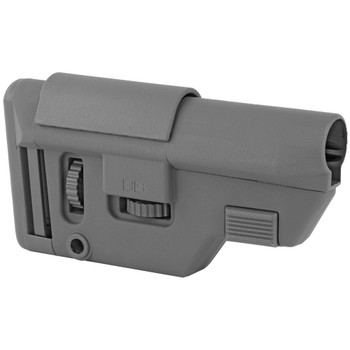 B5 Systems Collapsible Precision Stock, Gray, Short Length Cheek Riser CPS-1405