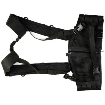 Blue Force Gear 10 Speed Chest Rig, Fits (4) M4/AR-15 Magazines, Cordura Construction, Black MM-TSP-CHESTRIG-M4-01-BK