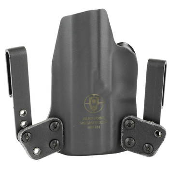 BlackPoint Tactical Mini Wing IWB, Inside the Pants Holster, Right Hand, Black, Sig Sauer P320 Compact, Kydex 103440