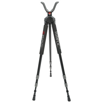 BOG Havoc Tripod, Aluminum Construction, Matte Finish, Black, Includes USR Shooting Yoke 1100479