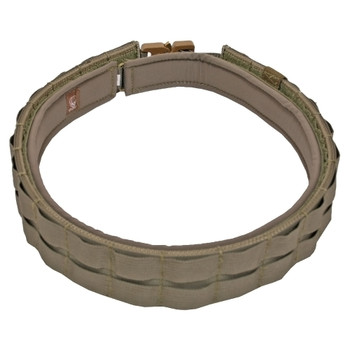 Grey Ghost Gear UGF Battle Belt with Padded Inner, Medium (37"-39"), Ranger Green 7012-6