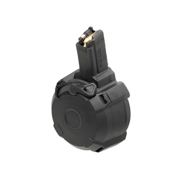 Magpul Industries PMAG, D-50, 50Rd Drum, Black, Fits HK94/MP5 Pattern Firearms MAG1181-BLK