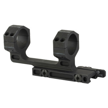 Midwest Industries Scope Mount, 35mm, Quick Detach Mount, 1.93" Height With 1.5" Offset, Fits Picatinny, Anodized Finish, Black MI-QD35SMH