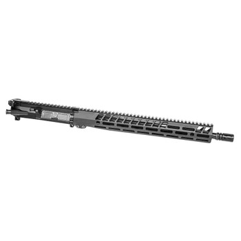 Sharps Bros. SBUR04, Complete Upper Receiver, Fits AR15, 223 Remington/556NATO, 16" Barrel, Midlength Gas System, MLOK Handguard, Matte Finish, Black, Includes Radian Charging Handle, DLC Coated BCG SBBU01