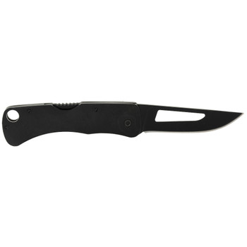 SOG Knives & Tools Centi II, Folding Knife, 2.1" Straight Edge, Straight Back, Black Kraton Handles, AUS-8 Steel, Hardcased Finish, Black SOG-CE1012-CP