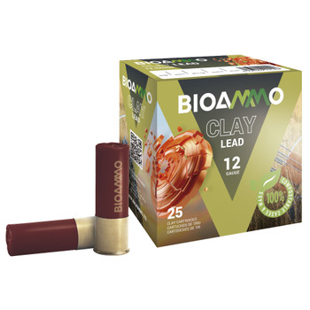 Winchester Ammunition BIOAMMO, TARGET, 12 Gauge, 2.75", #8, 1 oz, Lead Shotshell, 25 Round Box BR2880