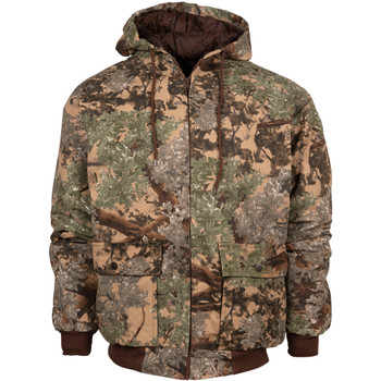 KINGS CAMO Classic Insulated Hooded Bomber Jacket