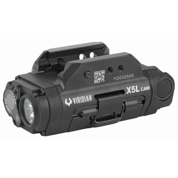Viridian Weapon Technologies X5L Gen 3 Universal Mount Green Laser With Tactical Light (500 Lumens) and HD Camera, Black 990-0019