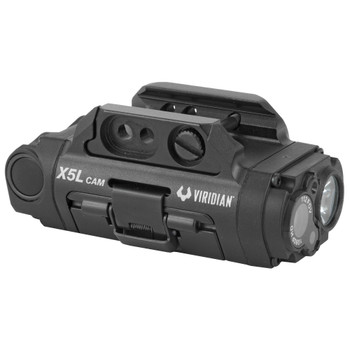 Viridian Weapon Technologies X5L Gen 3 Universal Mount Green Laser With Tactical Light (500 Lumens) and HD Camera, Black 990-0019