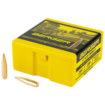 Berger Bullets VLD Target, .264 Diameter, 6.5MM, 130 Grain, Boat Tail Hollow Point, 100 Count 26403