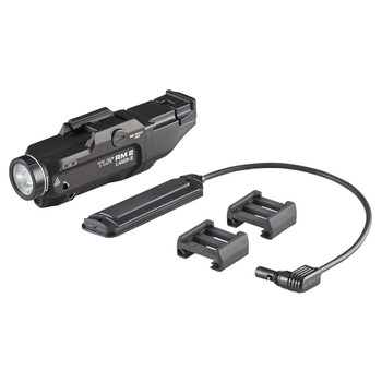Streamlight Streamlight TLR RM 2 Laser G, White LED with Green Laser, Anodized Finish, Black, Includes Remote Switch And 2x CR123A Batteries 69453