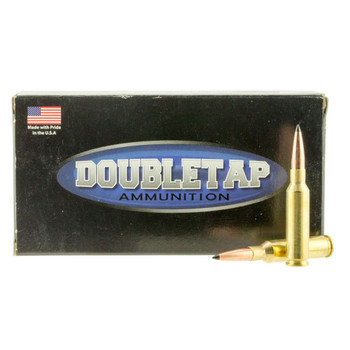 DOUBLETAP AMMUNITION Hunter 6.5 Creedmoor 130Gr Swift Scirocco II 20rd Box Ammo (65CM130SS)