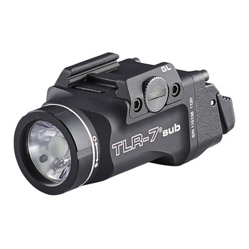 STREAMLIGHT TLR-7 Sub 500 Lumens Black Weapon Light for Glock 43X/48 (69400)