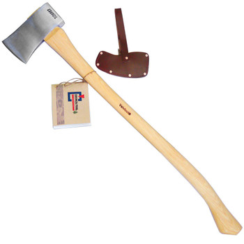 COUNCIL TOOL Velvicut 4lb Premium American Felling Axe with Sheath (JP40DV36C)