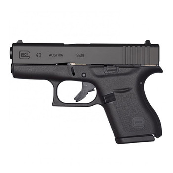GLOCK 43 Semi-Automatic 9mm Sub-Compact Pistol CA Compliant (PI4350201 )