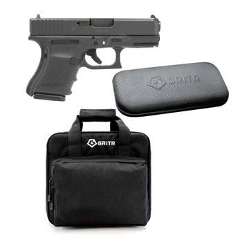 GLOCK 29 GEN4 Semi-Automatic 10mm Sub-Compact Pistol with GRITR Multi-Caliber Universal Gun Cleaning Kit and GRITR Soft Pistol Case