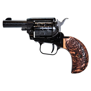 HERITAGE MANUFACTURING Heritage Barkeep Roses 22 LR 2in 6rd Black Revolver (BK22B2-ROSES)