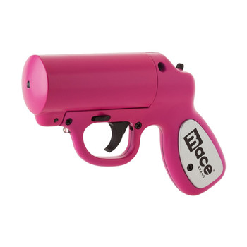 MACE Pepper Gun with Strobe LED 28gm up to 20ft Pink Spray (80404)