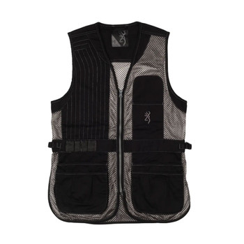 BROWNING Women's Trapper Creek Black/Gray Shooting Vest (30506999)