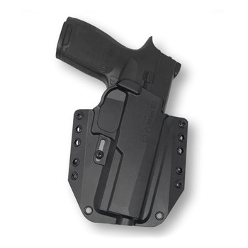 BRAVO CONCEALMENT BCA 3.0 Black Right Hand OWB Holster For Sig Sauer P320 Fullsize (BC10-1009)