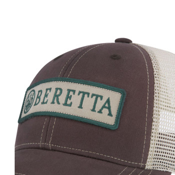 BERETTA Patch Trucker Brown Hat (BC06201660080X)