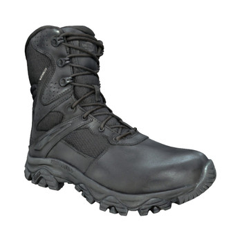 MERRELL Moab 3 Response Black 8in Wide Tactical Boots (J003913W)