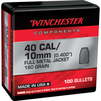 WINCHESTER AMMO Components 45 AUTO 230Gr 500rd Jacketed Hollow Point Bullets (WB45HP230D)