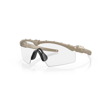 OAKLEY SI Ballistic M-Frame 3.0 Clear and Gray Lenses Dark Bone Protective Eyewear (OO9146-4032)
