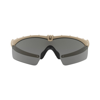 OAKLEY SI Ballistic M-Frame 3.0 Clear, Gray and Persimmon Lenses Dark Bone Protective Eyewear (OO9146-4132)