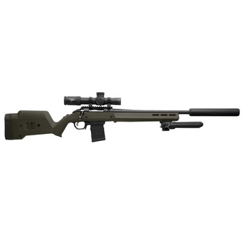 MAGPUL Hunter American OD Green Stock for Ruger American Short Action, Includes STANAG Magazine Well (MAG1207-ODG)