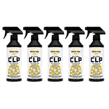 BREAKFREE CLP-5 Cleaner Lubricant Preservative with Trigger Sprayer, Set of 5 (CLP5-x5-BUNDLE)