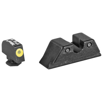 Trijicon HD XR Tritium Night Sight, Fits Glock MOS, Yellow Front Outline GL614-C-601091